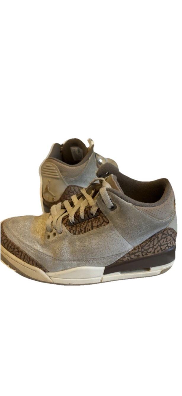 Nike Air Jordan 3 Retro Palomino Men's Size 8 Brown Suede CT8532-102